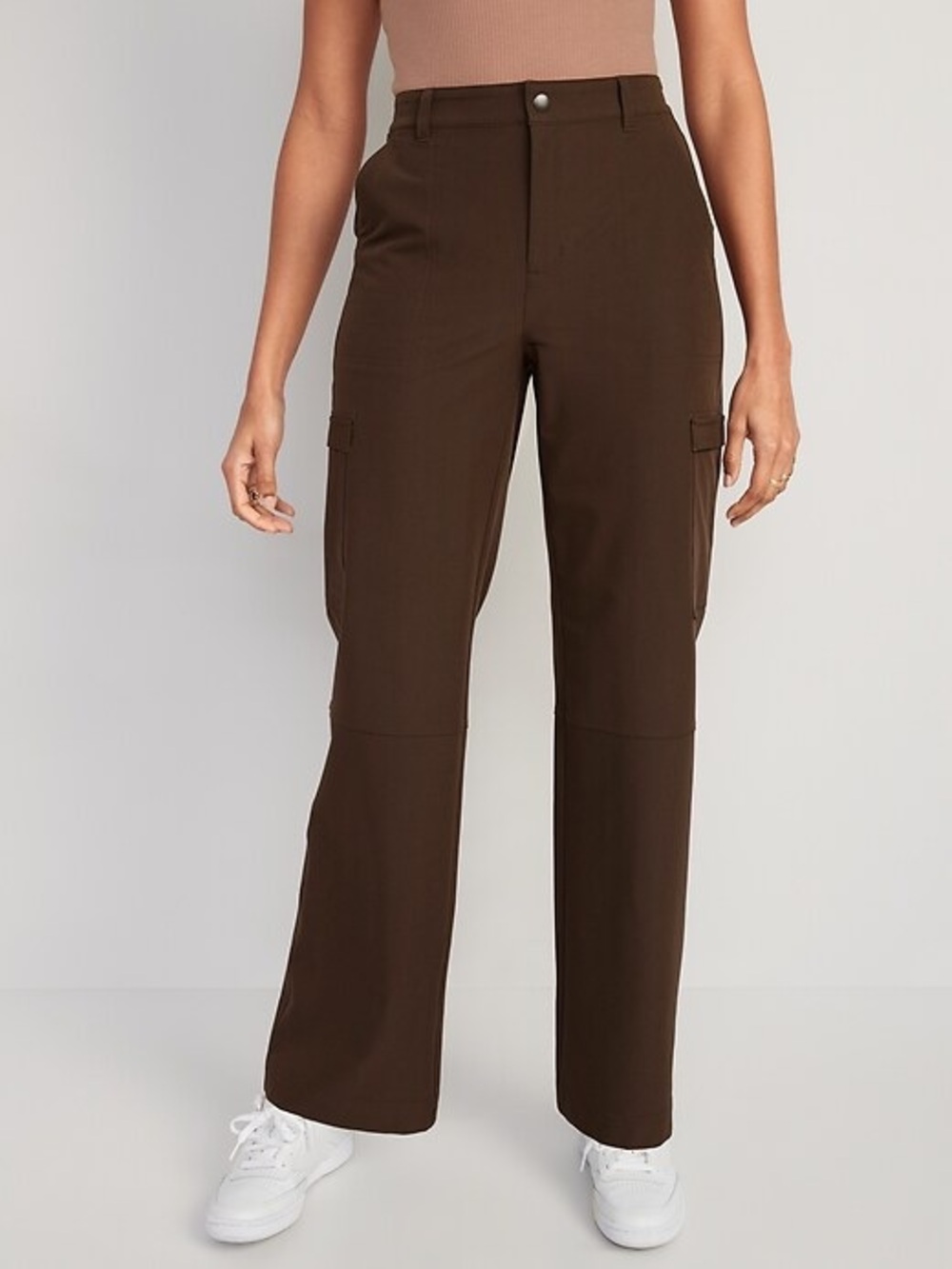 Old Navy Brown Wide-Leg Cargo Pants